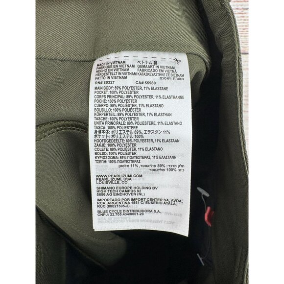 Pearl Izumi Olive Green Women's Pants - Picture 10 of 13